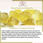 Love Heart Birthstone Healing Energy Necklace Pendant