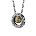 Mobius Lucky Bead Copper Wealth Necklace Pendant
