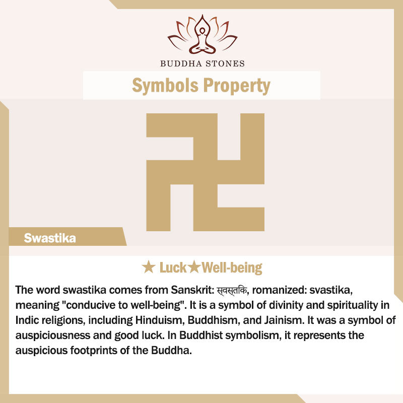 Six True Words Swastika Copper Healing Rotatable Ring