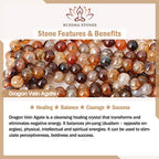 Purple Agate Protection Bracelet