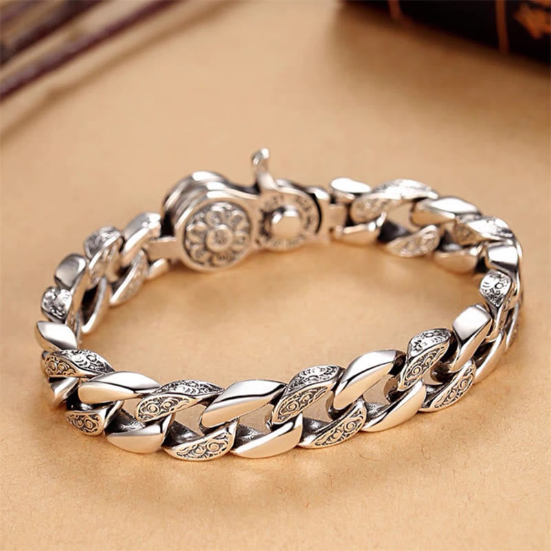 Tibet Om Mani Padme Hum Double Dorje Vajra Creativity Bracelet