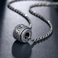 Tibet Om Mani Padme Hum Protection Necklace Pendant