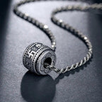 Tibet Om Mani Padme Hum Protection Necklace Pendant
