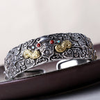 FengShui Engraving PiXiu Blessing Bracelet Bangle