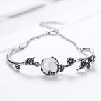 Plum Blossom Chalcedony Positive Bracelet