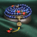 Tibetan Mala Lapis Lazuli Lazurite Positive Bracelet