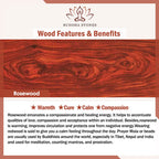 Tibetan Rosewood Lotus Mala Protection Calm Necklace Bracelet
