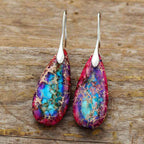 Emperor Stone Crystal Happiness Earrings