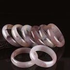 Purple Jade Happiness Protection Bracelet Bangle