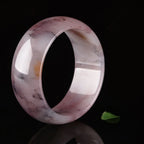 Purple Jade Happiness Protection Bracelet Bangle