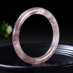 Purple Jade Happiness Protection Bracelet Bangle