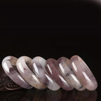 Purple Jade Happiness Protection Bracelet Bangle