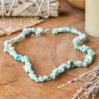 Natural Crystal Stone Luck Necklace