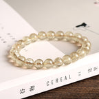 Natural Golden Rutilated Quartz Auspiciousness Protection Bracelet