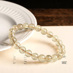 Natural Golden Rutilated Quartz Auspiciousness Protection Bracelet