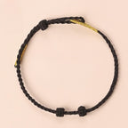 Handmade Braided Red String 3mm Jade Beads Protection Adjustable DIY Bracelet