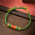 Koi Fish Luck Hand-Woven String Bracelet