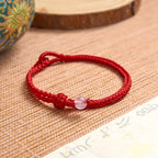 Green Aventurine Red String Balance Bracelet