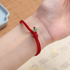 Green Aventurine Red String Balance Bracelet
