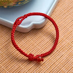 Green Aventurine Red String Balance Bracelet