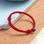Green Aventurine Red String Balance Bracelet