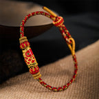 Koi Fish Luck Hand-Woven String Bracelet