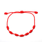 4Pcs Evil Eye Seven Knot Red String Protection Bracelet