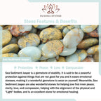 3PCS Natural Quartz Crystal Beaded Healing Energy Lotus Bracelet