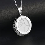 Chinese Dragon Natural Quartz Crystal Healing Energy Necklace Pendant