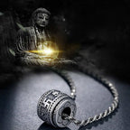 Tibet Om Mani Padme Hum Protection Necklace Pendant