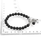 Natural Gemstone Tree of Life Lucky Charm Stretch Bracelet
