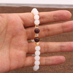 Natural White Jade Protection Bracelet