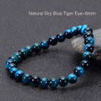 Blue Tiger Eye Protection Bracelet