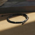 Black Onyx Bead Support Protection Bracelet