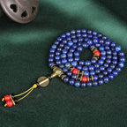 Tibetan Mala Lapis Lazuli Lazurite Positive Bracelet