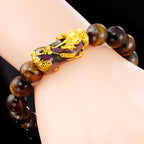 Tibetan Handcrafted Tiger Eye Feng Shui Bracelet