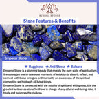 Emperor Stone Crystal Happiness Earrings