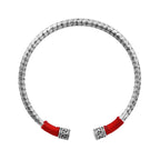 Tibet Om Mani Padme Hum Luck Red String Bracelet Bangle