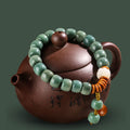 Cyan Bodhi Seed Success Bracelet