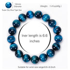Blue Tiger Eye Protection Bracelet