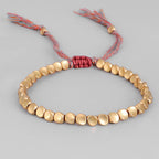 Tibetan Copper Beads Healing Luck Bracelet