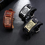 Lucky Tree Of Life Balance Leather Bracelet