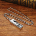 Tathagata Buddha Strength Protection Amulet Lucky Vintage Style Pendant Necklace
