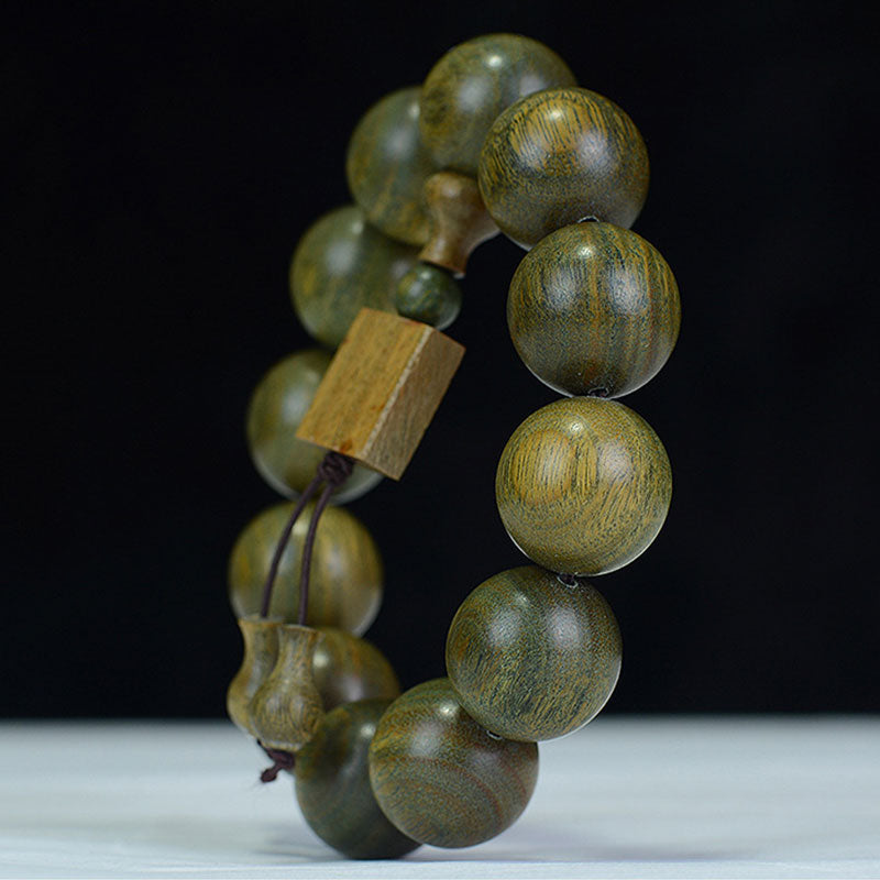 Tibetan Green Sandalwood Healing Bracelet