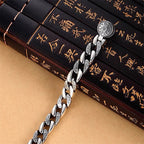 Tibet Om Mani Padme Hum Double Dorje Vajra Creativity Bracelet