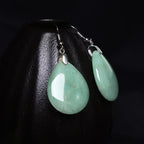 Natural Aventurine Dangle Healing Drop Earrings
