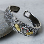 FengShui Engraving PiXiu Blessing Bracelet Bangle