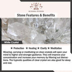 Natural Stone Quartz Healing Beads Bracelet
