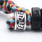 Tibetan Coconut Shell Beads Engraved Om Mani Padme Hum Mantra Happiness Bracelet