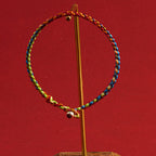 "May you be blessed with peace and safety in all four seasons" Lucky Multicoloured Bracelet
